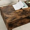 vidaXL Couchtisch Geräucherte Eiche 100 x 46 x 35 cm Holzwerkstoff 8000240 Bild 4