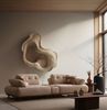 Sitzgruppe/Sofa Set "Bellora" 3+3+1 + Mittelkonsolentisch-Beige/Orange Bild 3