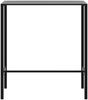 vidaXL 5-tlg. Gartenbar-Set Schwarz Pulverbeschichteter Stahl 3283751 Bild 5
