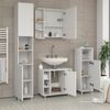 Vicco 'Fynn' Waschtischunterschrank, Holz, 60 x 54 x 32 cm, Weiß Bild 4