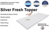 Topper 'Silver Fresh' 6cm hoch, 100x200 cm Bild 2