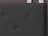 Inter Boxspringbett Esra, Webstoff Anthrazit 180x200 cm Bild 3