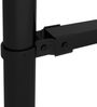 vidaXL Gartenzaun mit Speerspitze Stahl 1603,5 x 200 cm Schwarz 277756 Bild 4
