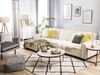 Ecksofa mit Schlaffunktion Polsterbezug beige rechtsseitig ROMEDAL Bild 3