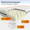 MSS® Noppenauflage mit verst. Bezug - 80x200 cm Bild 2