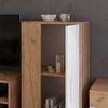 Kommode Berno Goldkraft Eiche/Weiß 50.1 x 87.3 cm mit 2 Fächern Vicco Bild 4