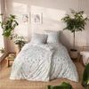 Estella Bio Mako Satin Bettwäsche 135x200 Jamiro gras Mandala Orient grün 3418-525 Bild 5