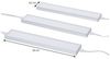 Prios Unterschrankleuchte Ashtonis, LED, Kunststoff Alu warmweiß IP20mit Bewegungsmelder, 3 x 1,4 W LED, warmweiß Bild 1