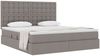 vidaXL Aufbewahrungsbett mit Matratze Taupe 160 x 200 cm Polyester 3371919 Bild 3