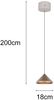 Trio Pendelleuchte 1 Spot Laguna 5 W grau Metall warmweiß-kaltweiß Bild 4