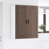 vidaXL Wandschrank PORTO Braun Eichen-Optik 80 x 31 x 100 cm 885502 Bild 4