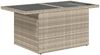 vidaXL 7-tlg. Garten-Sofagarnitur mit Kissen Hellgrau Poly Rattan 3268052 Bild 3
