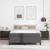 vidaXL Bettrahmen mit Matratze Grau 140 x 200 cm Stoff 3399007 Bild 3