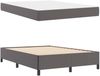 vidaXL Bettrahmen mit Matratze Grau 140 x 200 cm Stoff 3399007 Bild 5