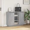 vidaXL LED-Sideboard Graues Sonoma 90 x 32 x 75 cm Holzwerkstoff 869687 Bild 5