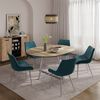 Esstisch Loyd Eiche rustikal/Grau 120 x 120 cm ausziehbar Vicco Bild 3