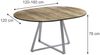 Esstisch Loyd Eiche rustikal/Grau 120 x 120 cm ausziehbar Vicco Bild 2