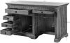 Schreibtisch Akazie 140x64x80 nougat lackiert OXFORD #511 Bild 4