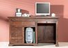 Schreibtisch Akazie 140x64x80 nougat lackiert OXFORD #511 Bild 5