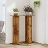 vidaXL Pflanzenständer 2 Stk. Altholz-Optik 30x30x95 cm Holzwerkstoff 3307880 Bild 3
