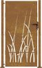 vidaXL Gartentor 100x200 cm Cortenstahl Gras-Design 153231 Bild 4