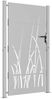 vidaXL Gartentor 100x200 cm Cortenstahl Gras-Design 153231 Bild 5