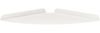 vidaXL Schwebendes Regal mit Regal 4 pcs Weiß 30 x 30 x 2 cm 8004121 Bild 5