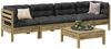 vidaXL 5-tlg. Garten-Sofagarnitur mit Kissen Kiefernholz Imprägniert 3299285 Bild 1