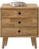 Kommode >Anacortes< in Eiche aus Massivholz - 42x42x35cm (BxHxT) Bild 5