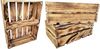 sunnypillow Holzkiste Holzkisten Obstkisten Apfelkisten in vielen Farben zur Auswahl, 4er Set 50x20x15cm Bild 2