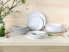 Luna Weiss, Tellerset 18-tlg (mo) Bild 2