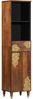 vidaXL Badezimmerschrank-Set mit Tür 5 pcs Honigbraun Massivholz Mango 3310150 Bild 4
