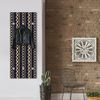 Queence Garderobe - "Jewelery" Druck auf hochwertigem Arcylglas inkl. Edelstahlhaken und Aufhängung, Format: 50x120cm Bild 2