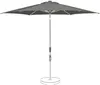 Suncomfort by Glatz Sonnenschirm / Kurbelschirm "Slide 250", stone grey, Ø 250 cm Bild 1