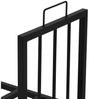 ML-DESIGN Kaminholzregal Indoor Feuerholzregal Stapelhilfe für Brennholz Design Kaminholzlager, BxTxH:40 x 25 x 150 cm, Brennholzregal zum Lagern von Kantholz aus pulverbeschichtetem Stahl Bild 3