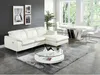 Vente-unique - Relaxsofa Ecksofa Leder - Ecke Rechts - Elfenbein - LISMORE Bild 3