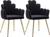 WAHSON OFFICE CHAIRS Esszimmerstuhl 2/4er Set, Samt Polsterstuhl Muschel Sessel Küchenstuhl für Wohnzimmer (2 St) Bild 4