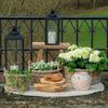 Natur Rattankorb NORDERNEY Kubu Grey ca. 70cm Pflanzkorb Griffe Übertopf Korb Bild 3