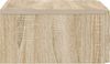 vidaXL Wandmontierter Beistelltisch Sonoma-Eiche 87,5 x 34,5 x 17 cm 898837 Bild 4
