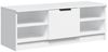 vidaXL TV-Schrank Weiß 102 x 35 x 36,5 cm Holzwerkstoff [811367] Bild 2