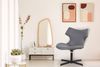 CLP Lounger Welland Kunstleder mit Metallgestell und Rückenlehne,grau Bild 4
