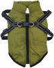 vidaXL Hundemantel Geschirr Wasserdicht Reflektierend Armeegrün L40 4019896 Bild 2