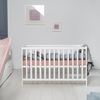 roba Beistell- & Babybett 60 x 120 - inkl. Lattenrost & Matratze 'safe asleep®' - 5 Schlupfsprossen - Weiß Bild 5