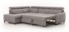 AX LIVING Ecksofa mit Schlaffunktion Grau Olettio L-Form 265cm L Bild 5