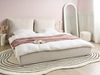 Wasserbett Stoff BAJONNA 180 x 200 cm Hellbeige Bild 3