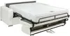 Vente-unique - CALITO Sofa Kunstleder Weiß - B 223 cm94 cm x H 99 cm x L 194 cm Bild 4