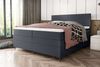 99rooms Maximus Boxspringbett 160x200 cm Strukturstoff NEVE Anthrazit Bild 2