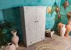 Kleiderschrank Mango 108x64x180 weiß geölt KASHMIR #106 Bild 2