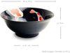 WestCraft Suppenschale Koi-Bowls ASIATICA, Ramen Bowl Schalen aus Porzellan, versch. Größen, Porzellan, Hochwertig, asiatische Reis-, Nudel-, Tapas-, Udon-, Müsli-Schüssel Bild 2