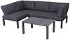 elGiga | MWH Lounge-Set Widoo wetterfestes Gartenmöbelset aus Aluminium - eisengrau Bild 3